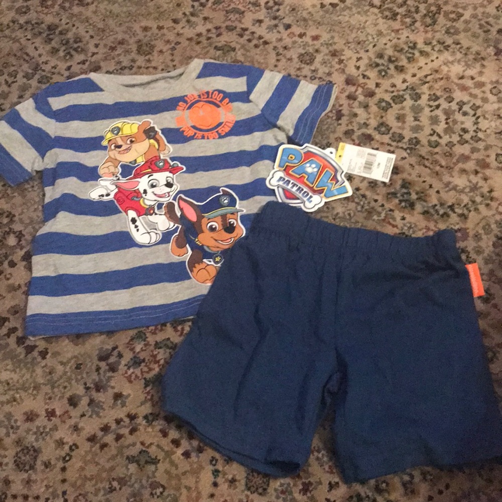 Boys paw patrol outfit